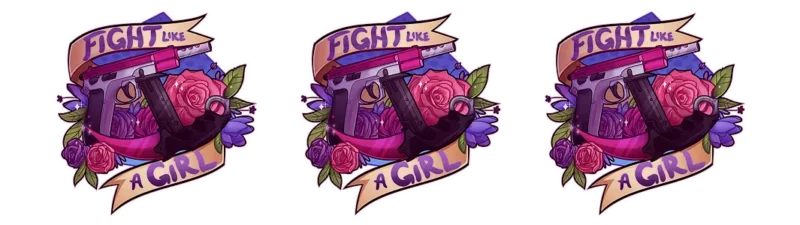 Sticker | Fight like a Girl