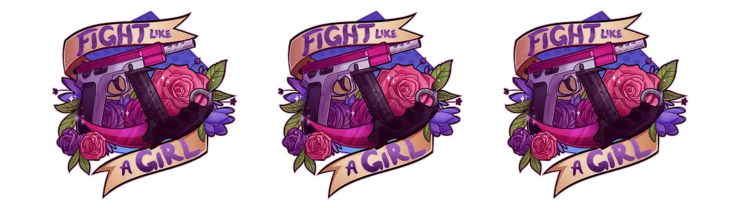 Sticker | Fight like a Girl