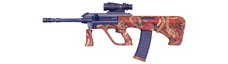 AUG | Flame J&ouml;rmungandr