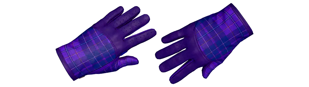 Gants de pilote | Tartan impérial