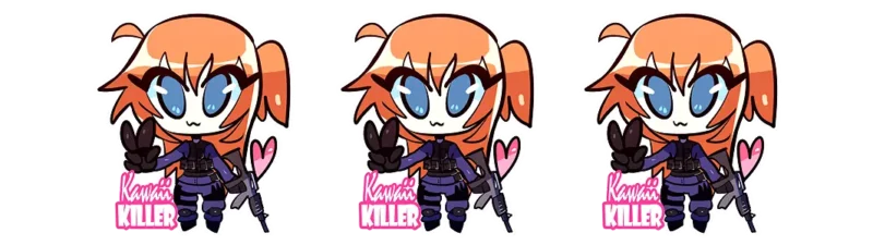 Sticker | Kawaii Killer CT