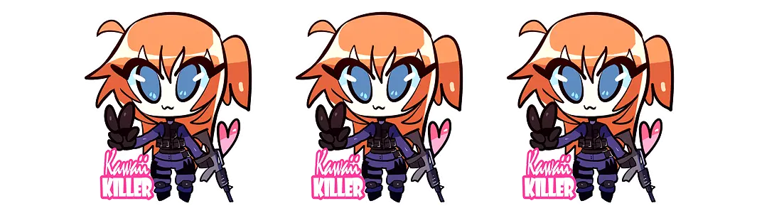 Sticker | Kawaii Killer CT