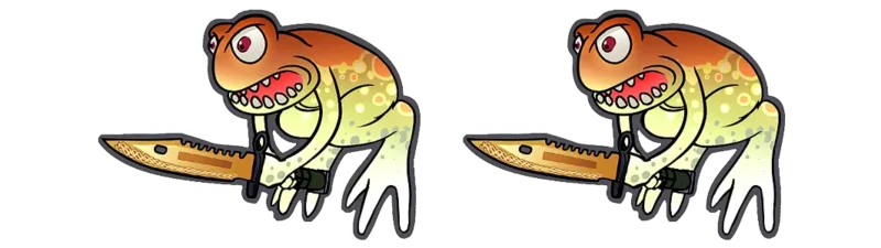 Sticker | Lore Poison Frog (Foil)