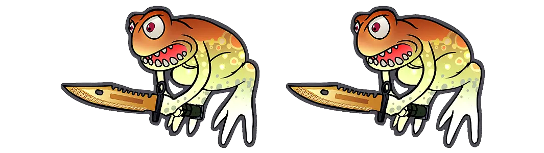 Sticker | Lore Poison Frog (Foil)
