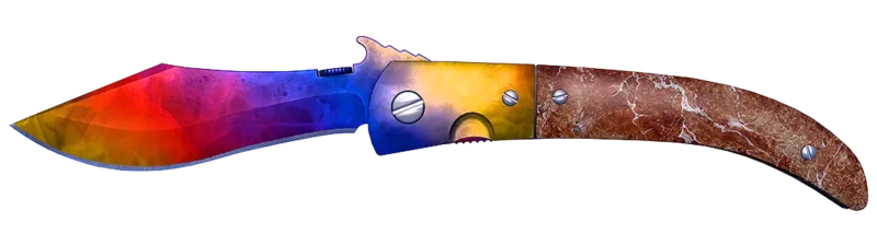 Navaja Knife | Marble Fade