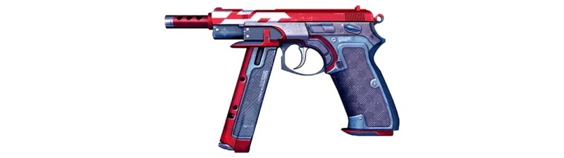 CZ75-Auto | Red Astor