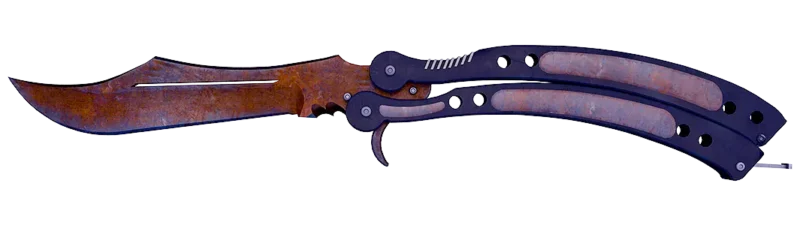 Butterfly Knife | Rust Coat