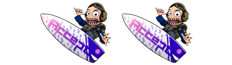 Sticker | Akihabara Accept Surf Ava (Foil)
