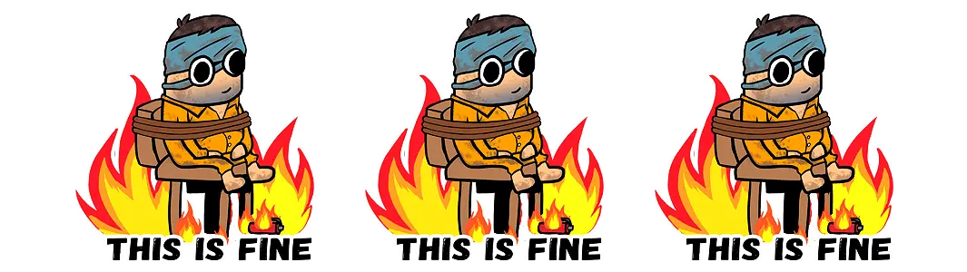 Sticker | This Is Fine (H)