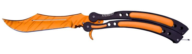 Butterfly Knife | Tiger Tooth
