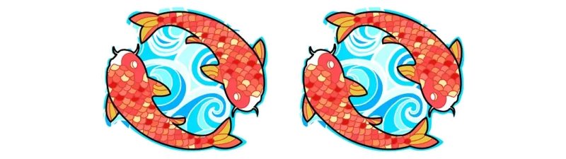 Sticker | Twin Koi