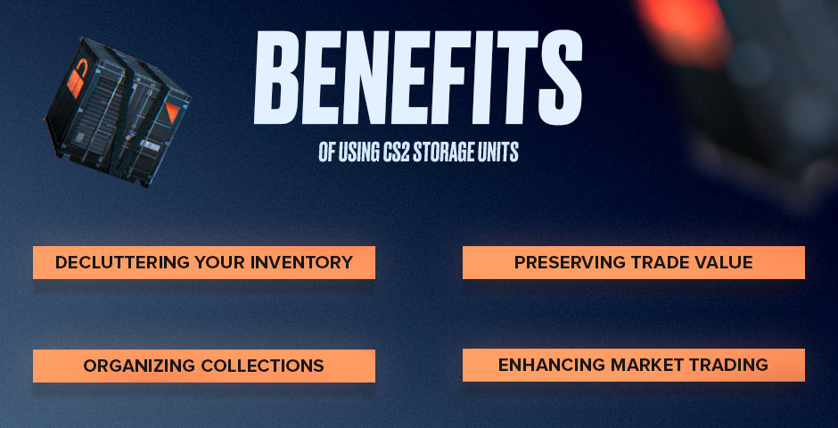 Benefits of Using CS2 Storage Units