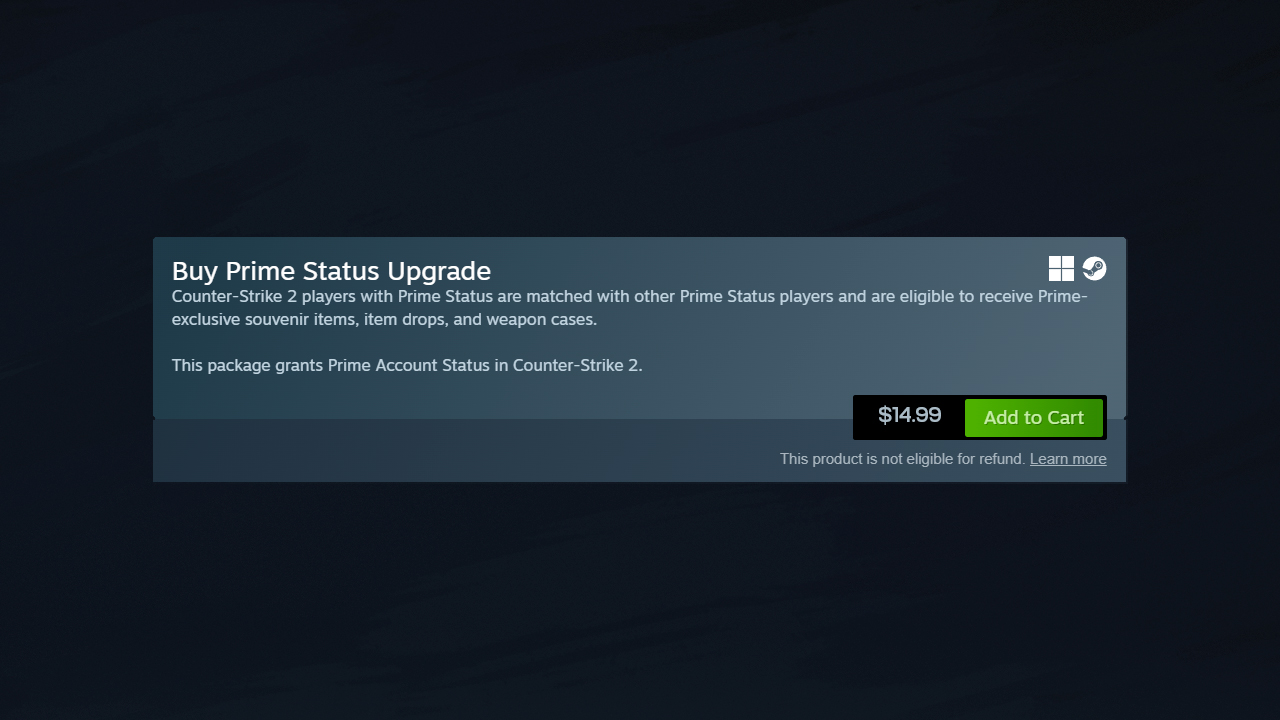 How to Get Prime Status in CS2