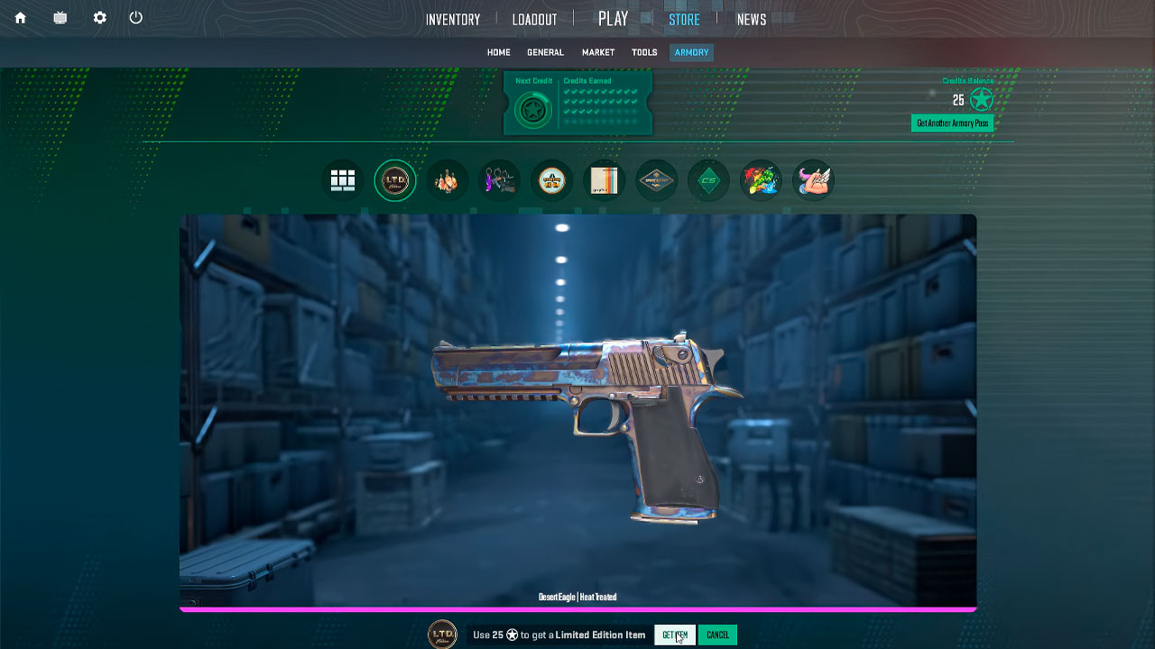 How to Claim the Desert Eagle Heat Treated in CS2