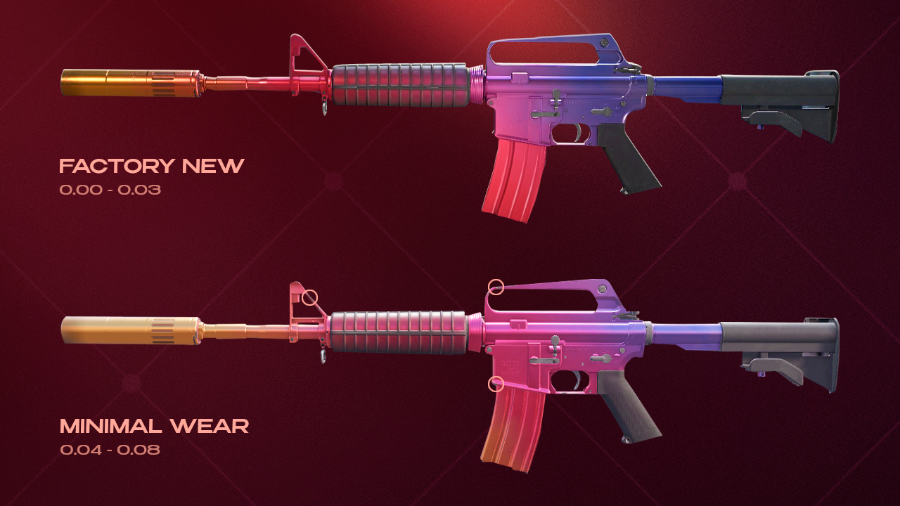 M4A1-S Fade Float Value