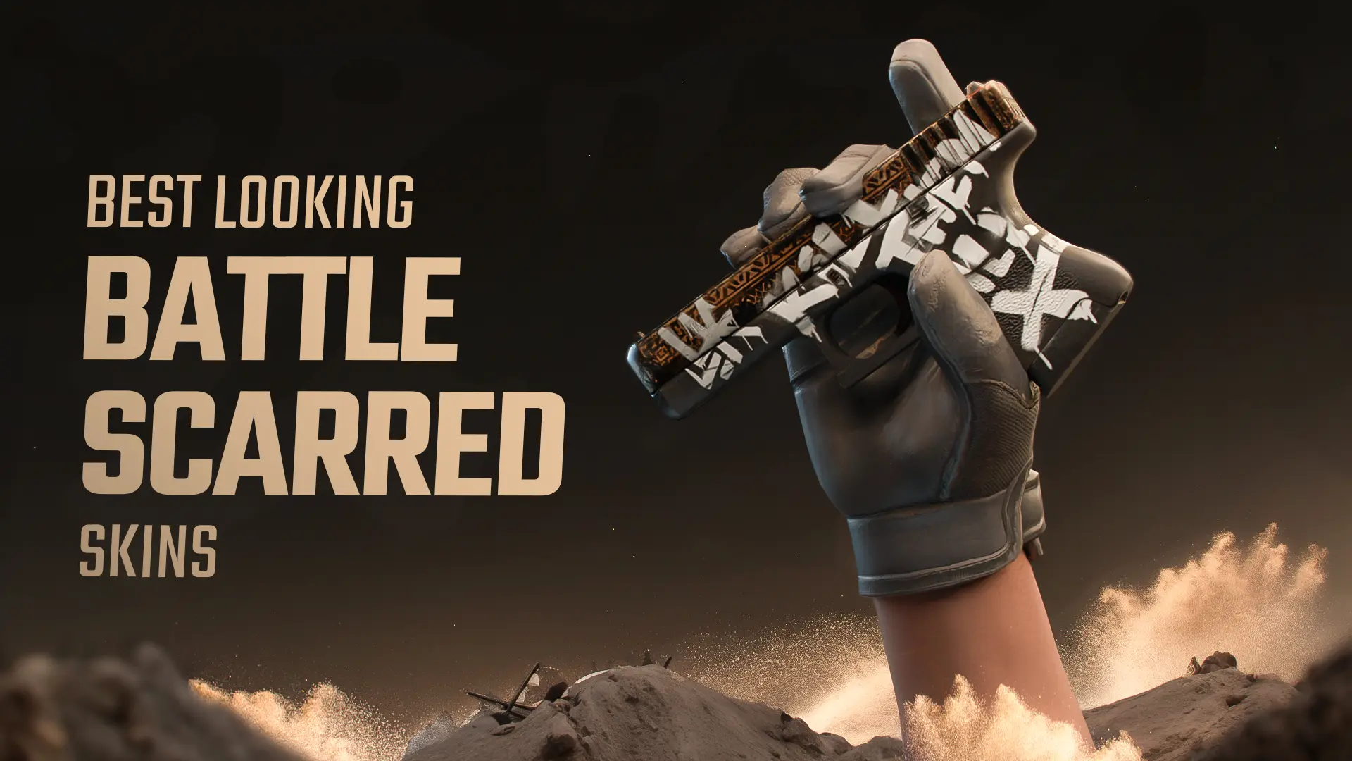 สกิน ถลอกปอกเปิกจากการรบ รอยเยอะแต่ยังหล่อใน CS2