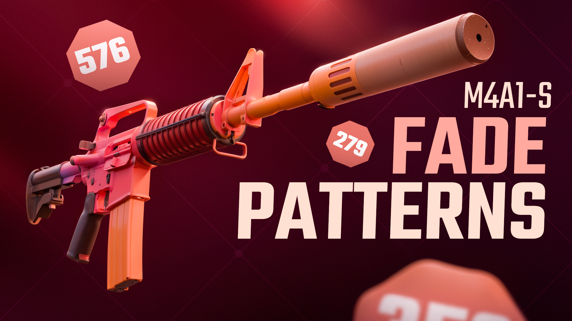 M4A1-S Fade: Fade Seed Patterns Guide [2025]