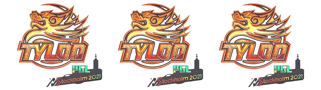 Sticker | Tyloo (Holo) | Stockholm 2021