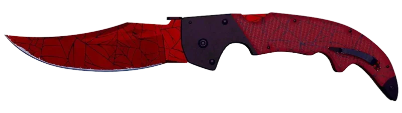 Falchion Knife | Crimson Web