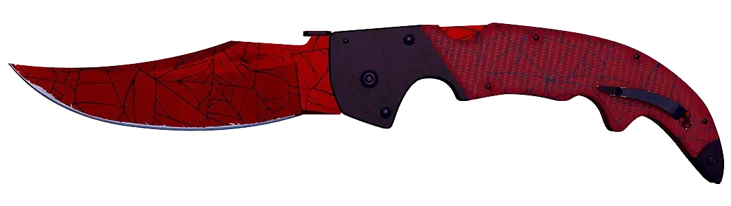 Falchion Knife | Crimson Web