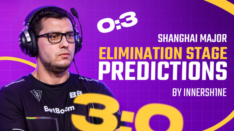 Shanghai Major Elimination Stage Predictions by innersh1ne