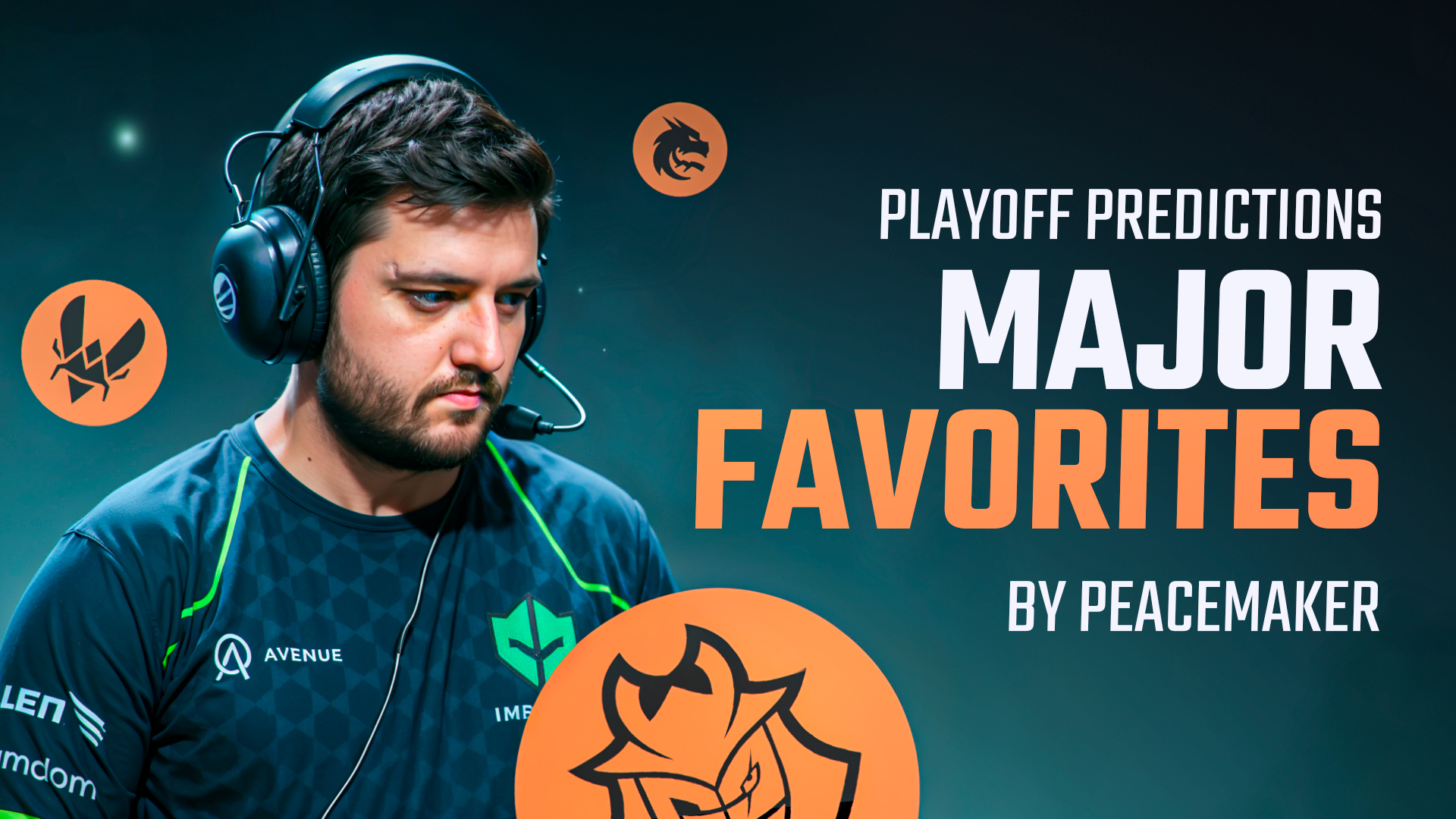 Previsões de PEACEMAKER para os Playoffs: Favoritos do Shanghai Major