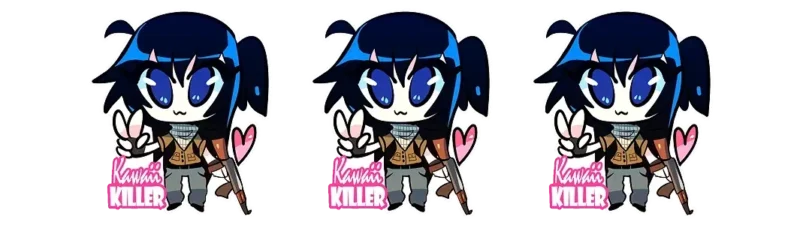 Sticker | Kawaii Killer Terrorist