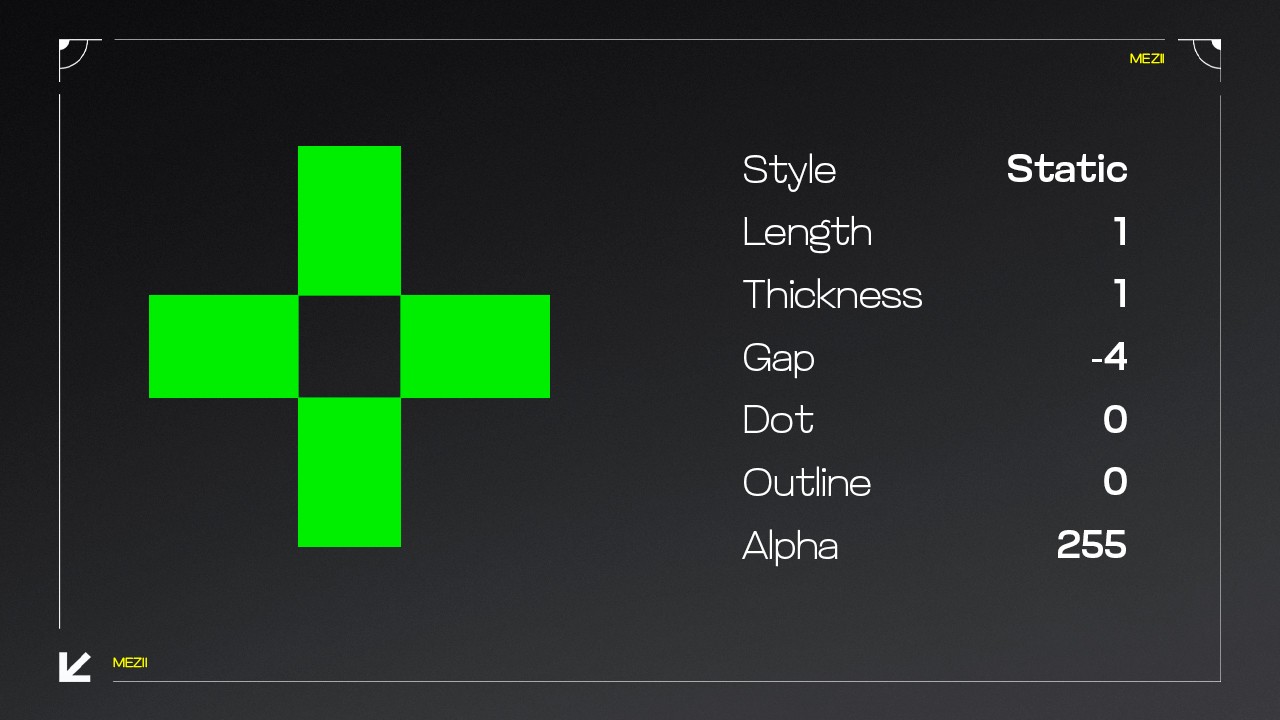 Crosshair Settings