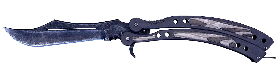 Butterfly Knife | Black Laminate