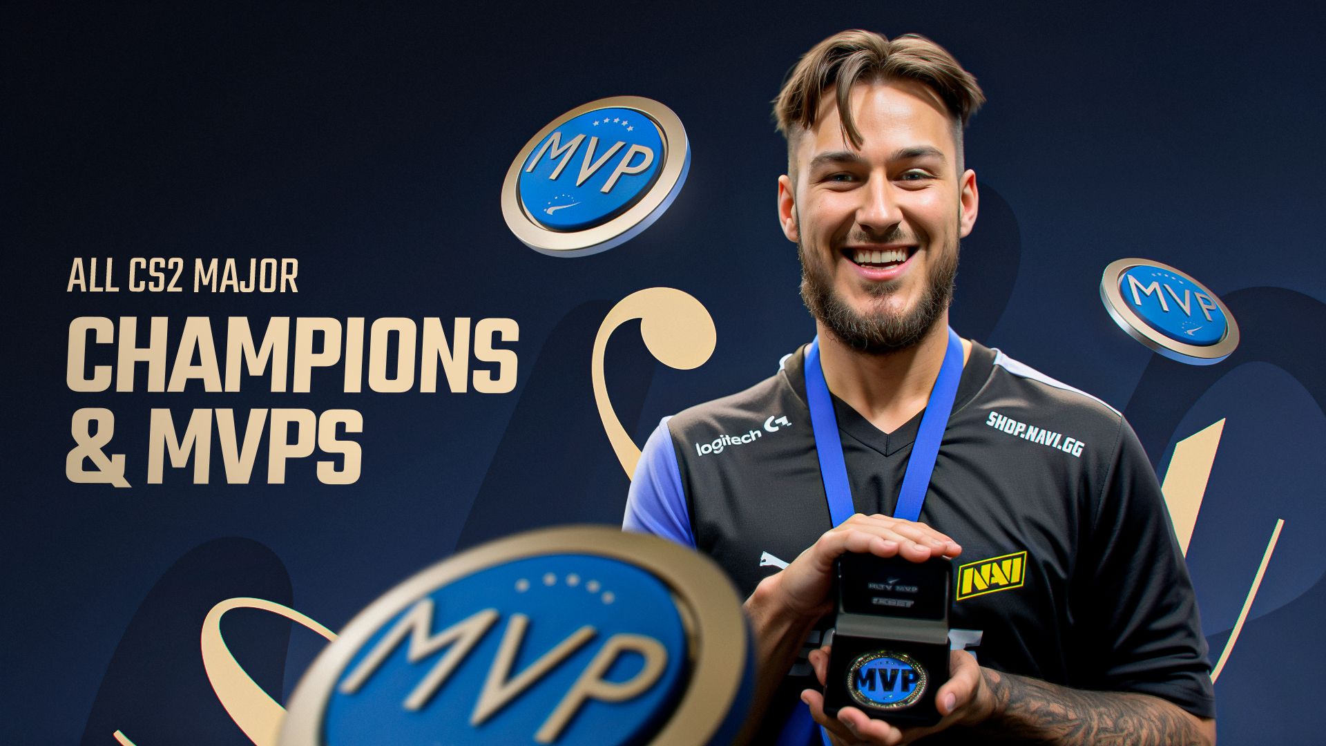 Wszyscy mistrzowie i MVP turniejów Major CS:GO i CS2
