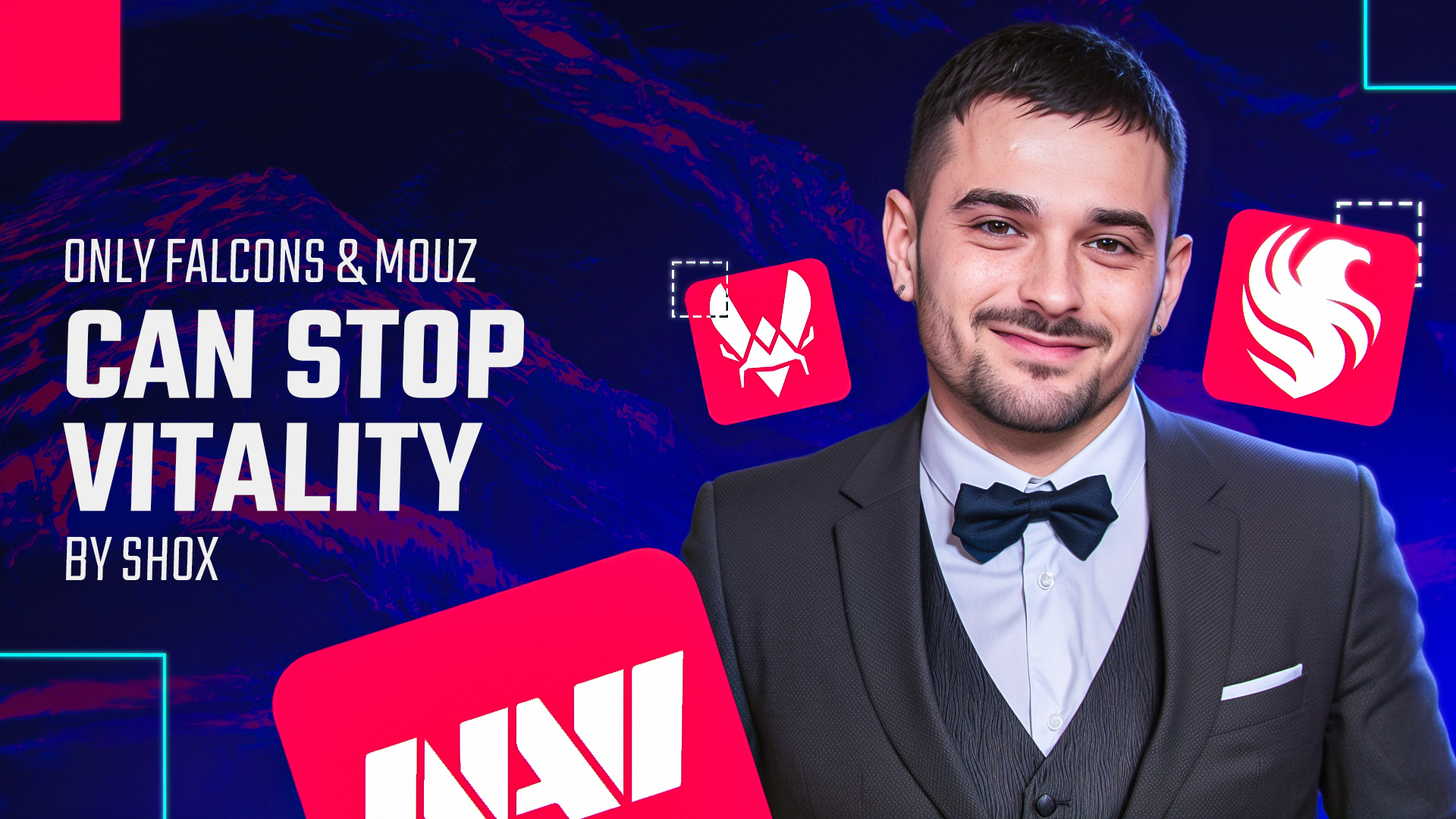 shox: — “Somente Falcons e MOUZ são ameaças reais à Vitality”