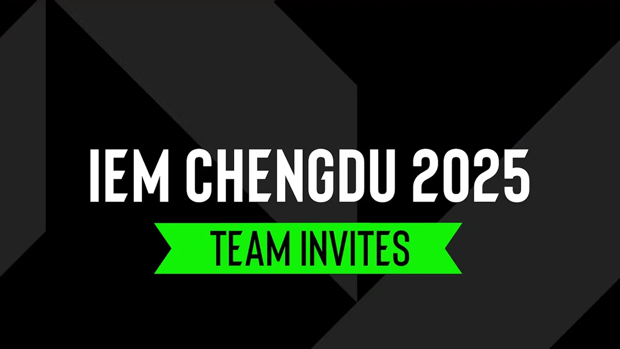 ESL announces team list for IEM Chengdu 2025: Top 16 of global CS2 in China