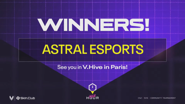 ASTRAL ESPORTS champions Your Hour Community Tournament