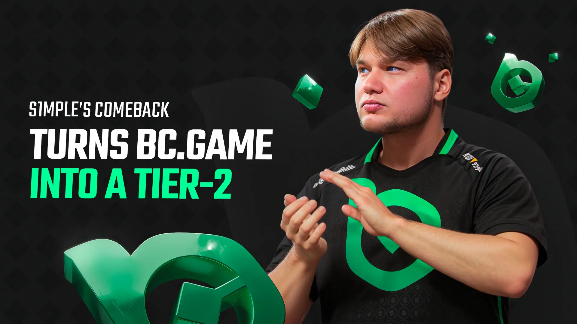 The King Reloaded: il ritorno di s1mple trasforma BC.Game in una squadra di livello 2