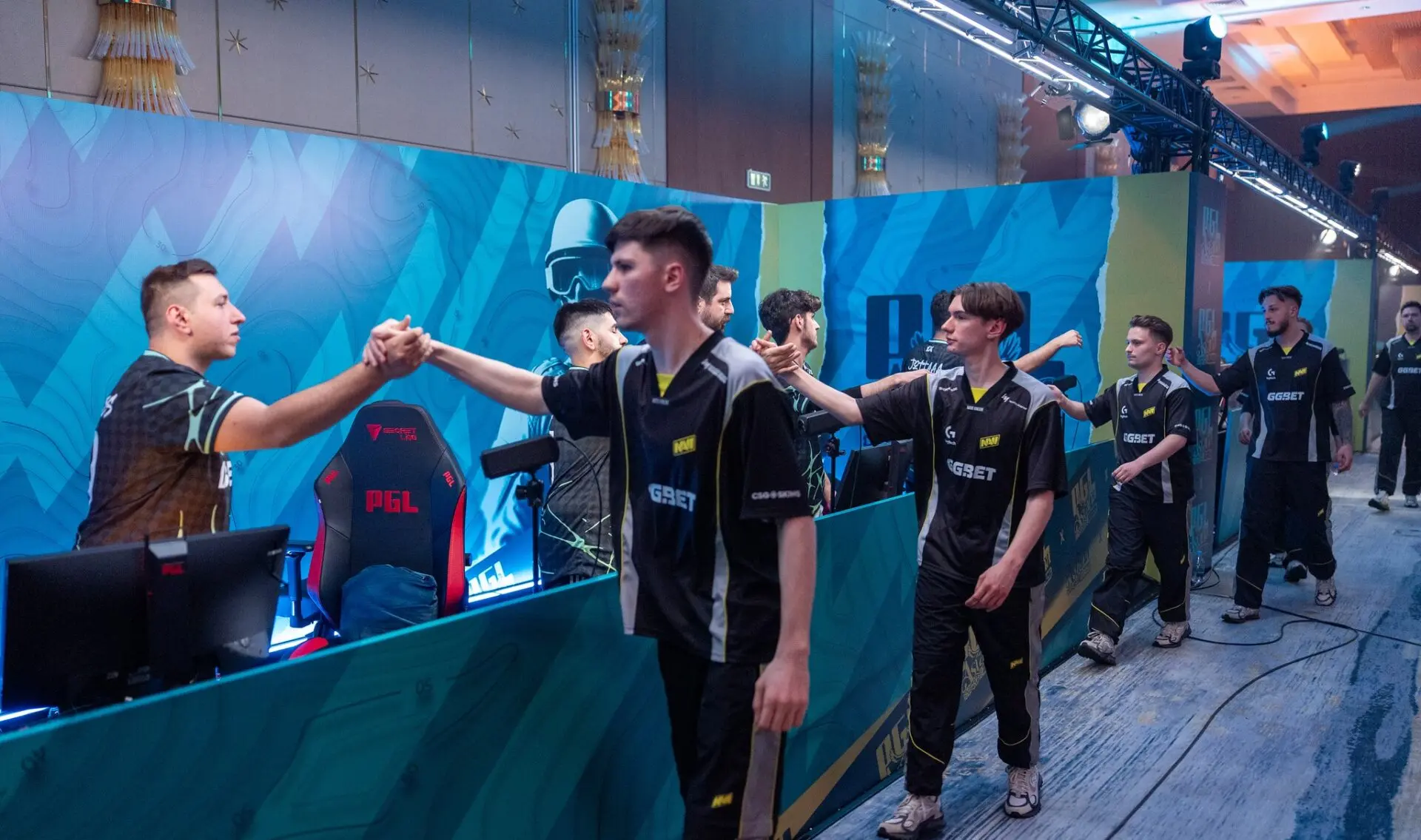 Falcons and Natus Vincere Victories, ESL Pro League S22