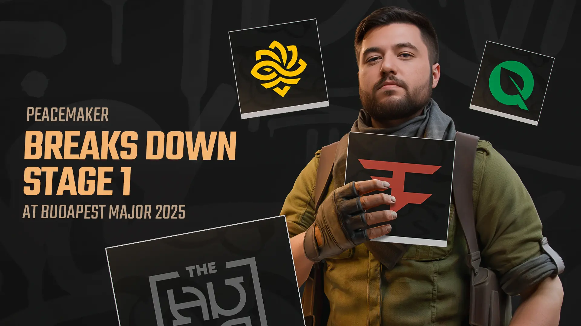 Peacemaker Breaks Down Stage 1 at Budapest Major 2025