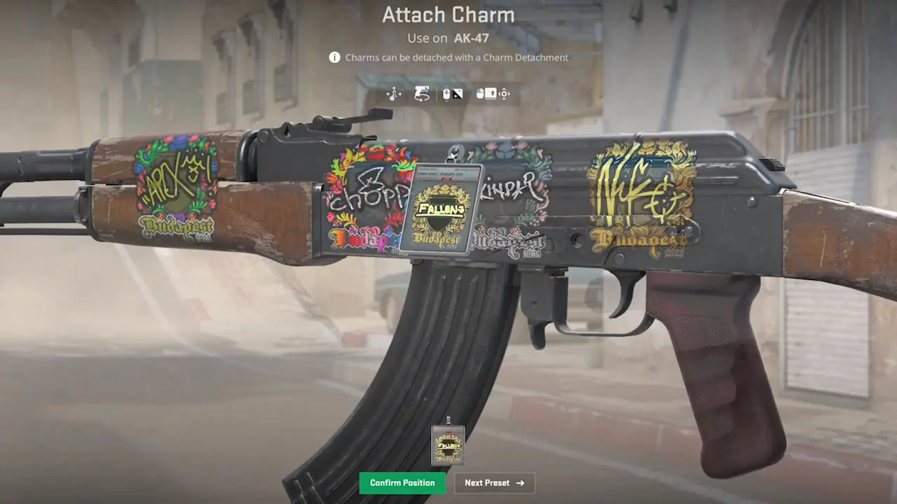 How to turn CS2 Sticker into Charm using Sticker Slab