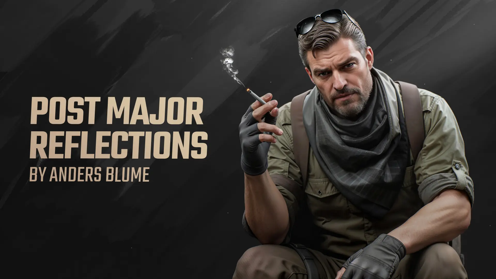 The Post-Major Reflections by Anders Blume