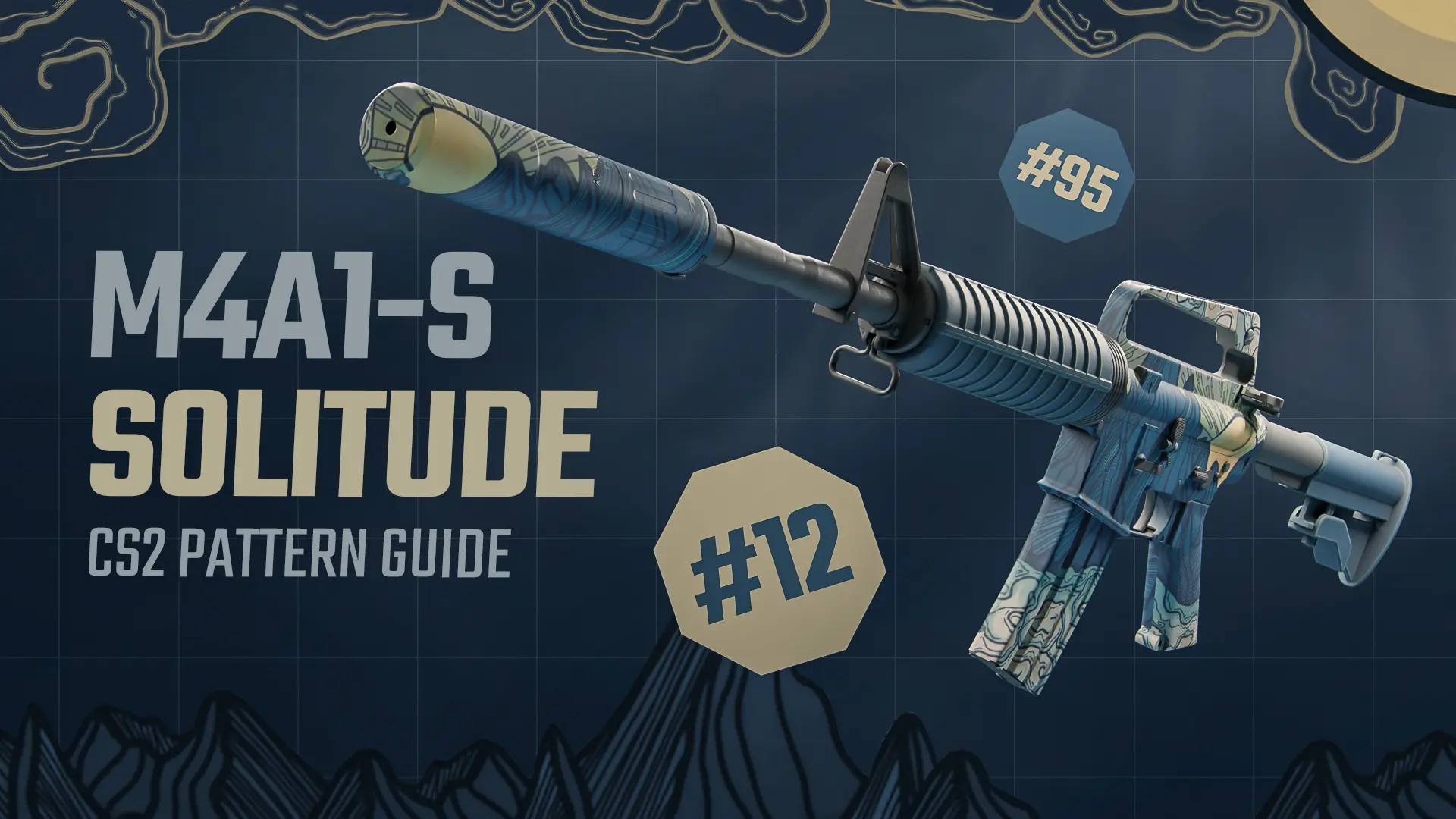 M4A1-S Solitude CS2 Pattern Guide: Full Tier List