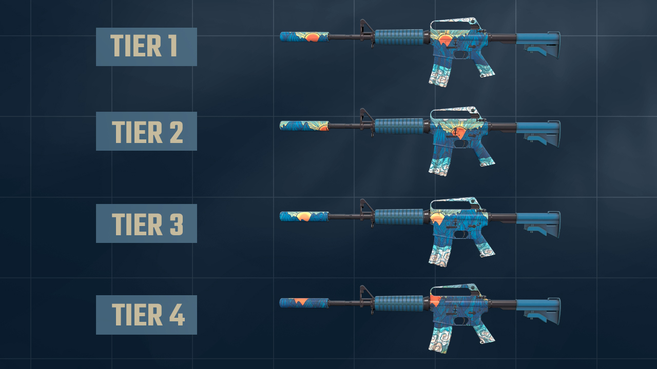 Blue Mountains & Orange Sun