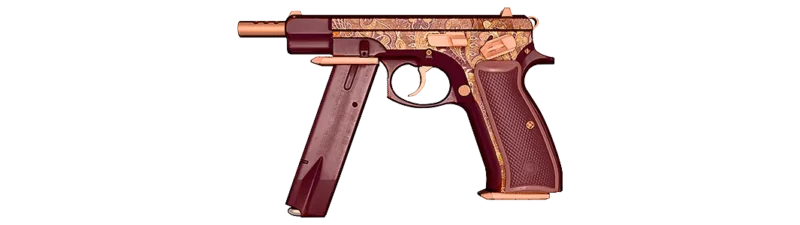CZ75-Auto | Honey Paisley
