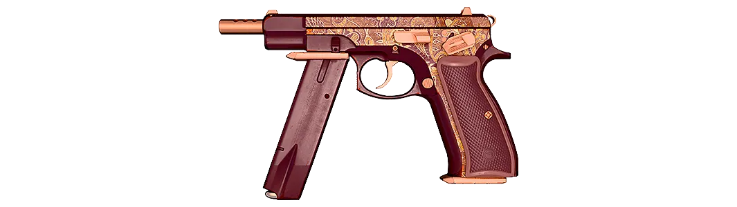 CZ75-Auto | Honey Paisley
