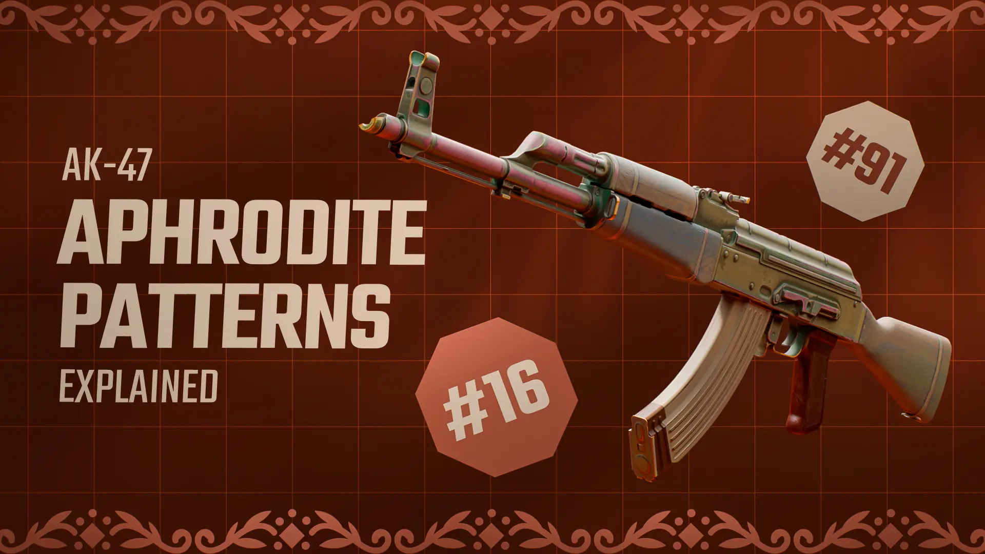 AK-47 Aphrodite Patterns Explained: Best Gems in CS2