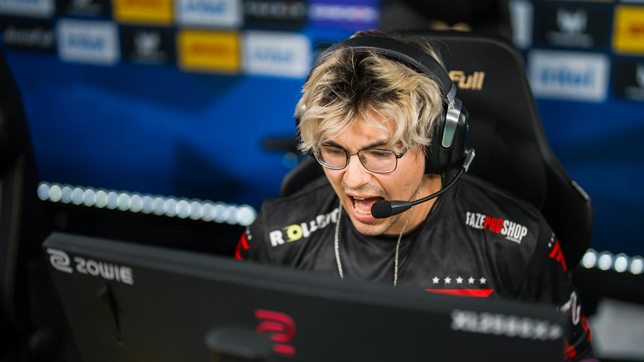 FaZe eliminate NRG while B8 knock out BC.Game as s1mple reacts to collapse