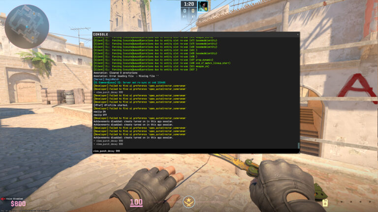 CS2 Bob Command: How to Reduce Weapon Bob & Screen Shake
