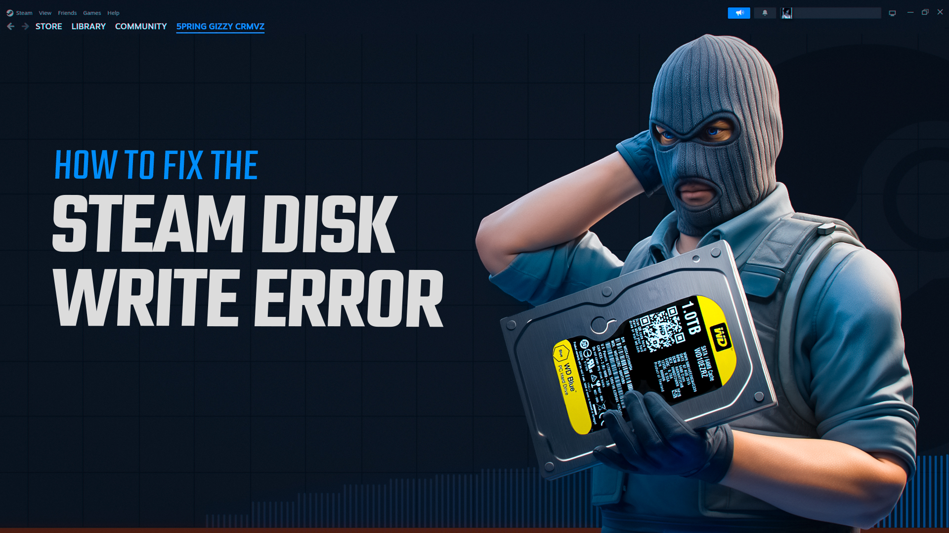 How to Fix the Steam Disk Write Error