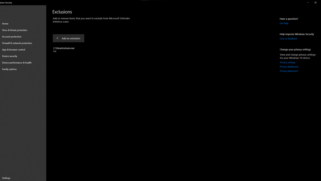 Add Steam as an Exception in Antivirus & Firewall