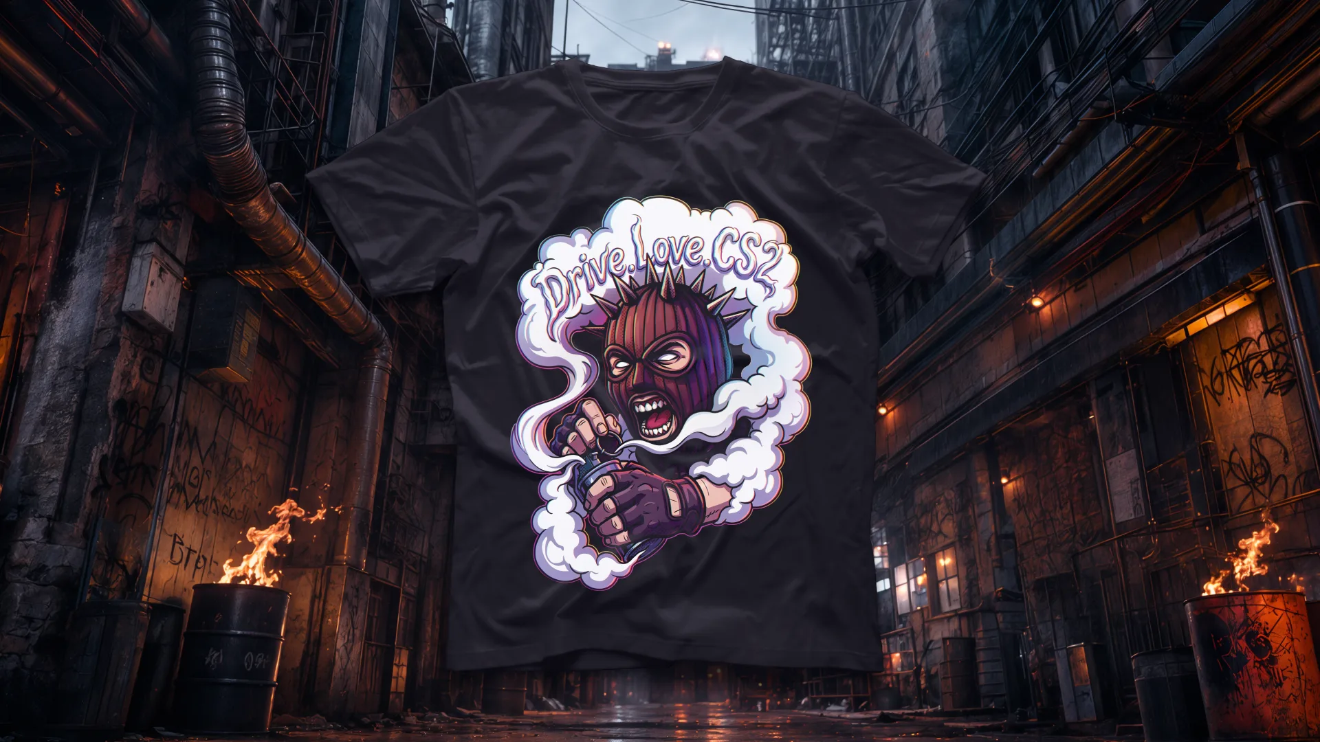 Smoke Push Tee