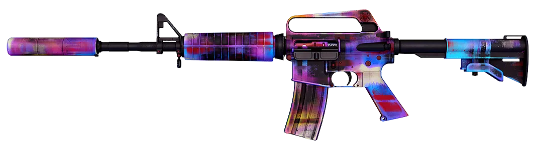 M4A1-S | Glitched Paint (Minimal Wear)