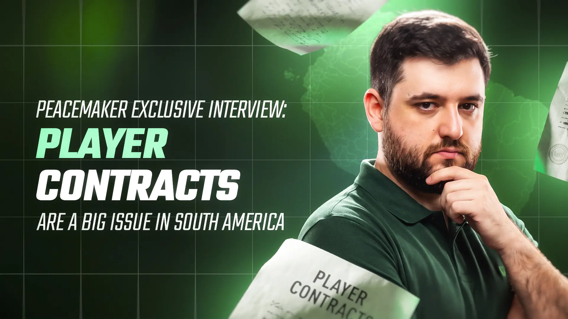 Peacemaker Exclusive Interview: Contracts are bane of South American CS